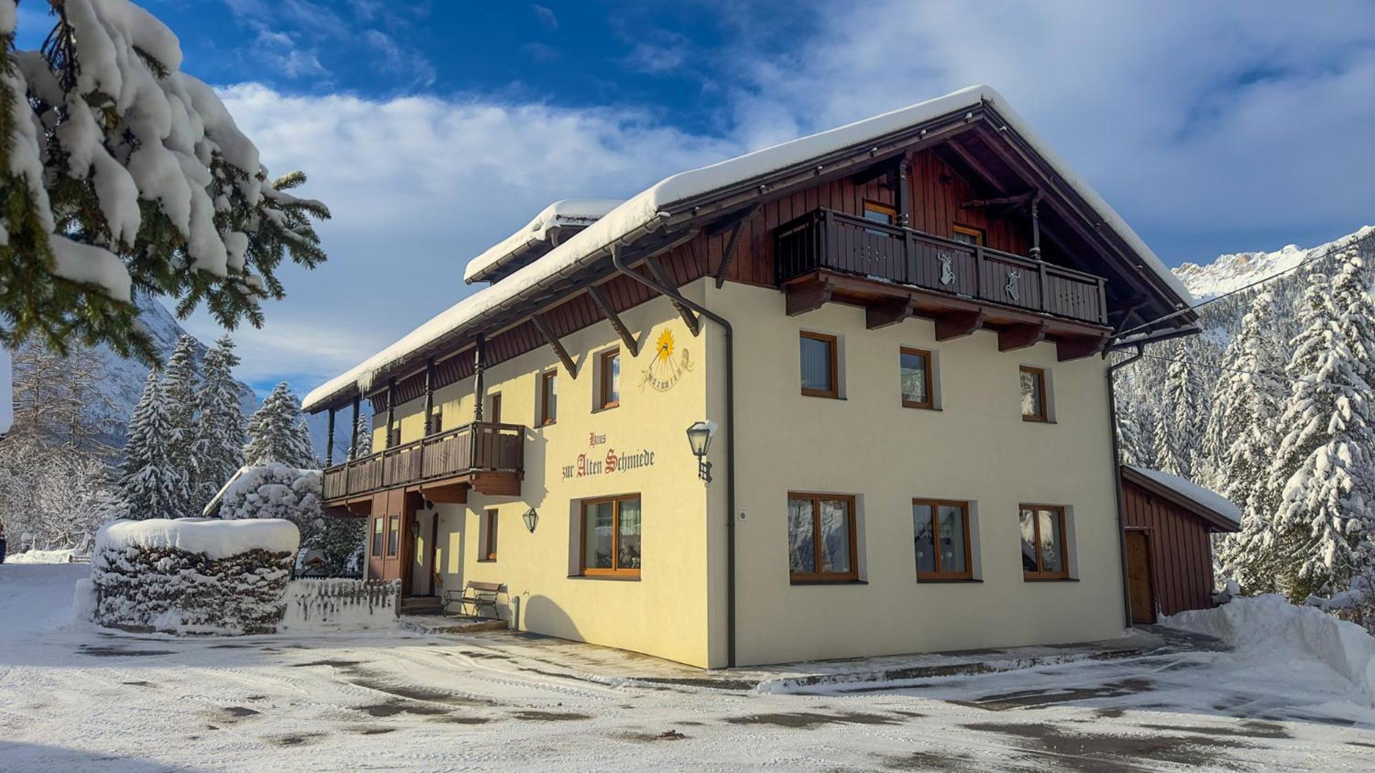 Alte Schmiede Hotell Leutasch Eksteriør bilde