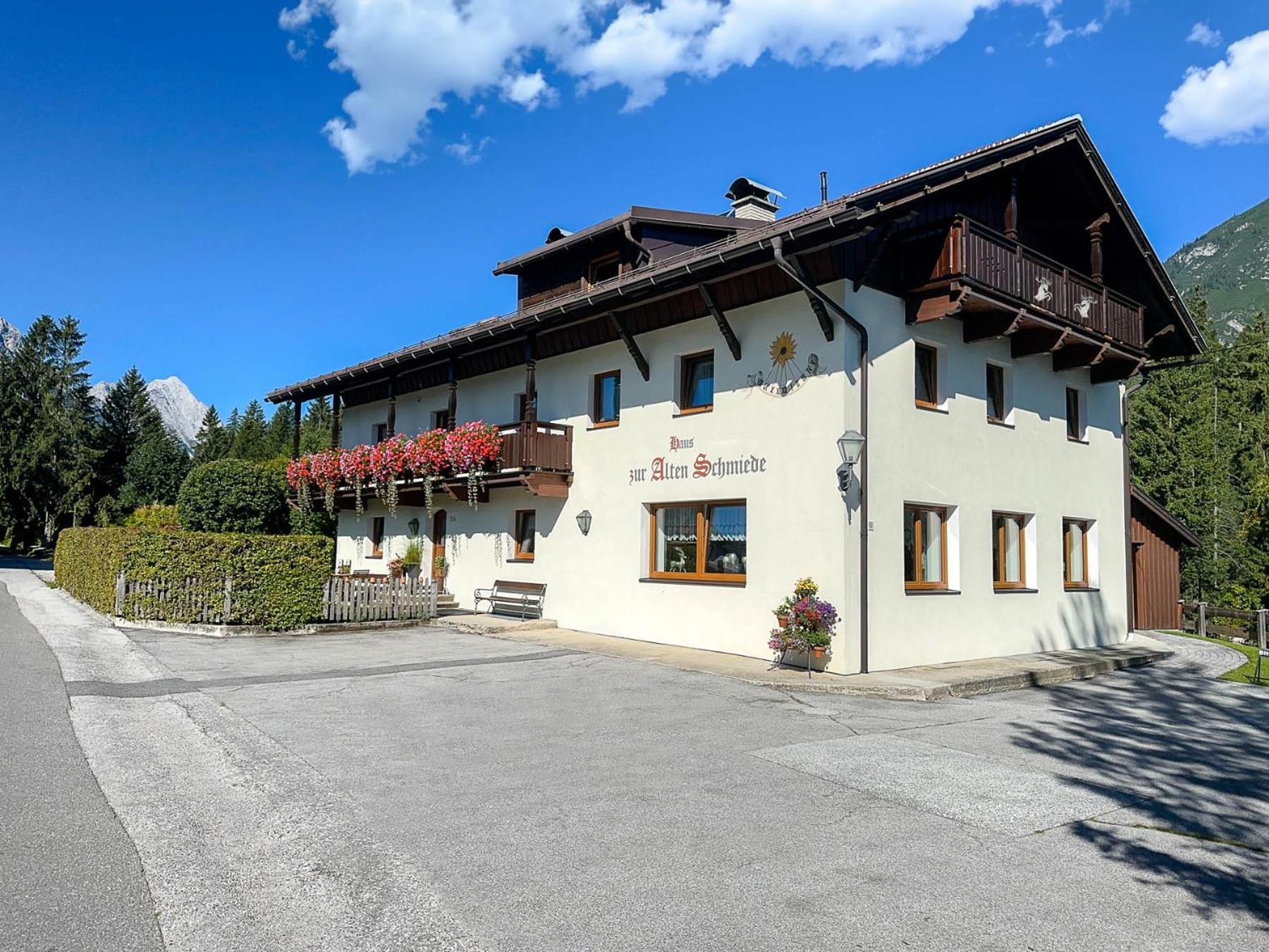 Alte Schmiede Hotell Leutasch Eksteriør bilde