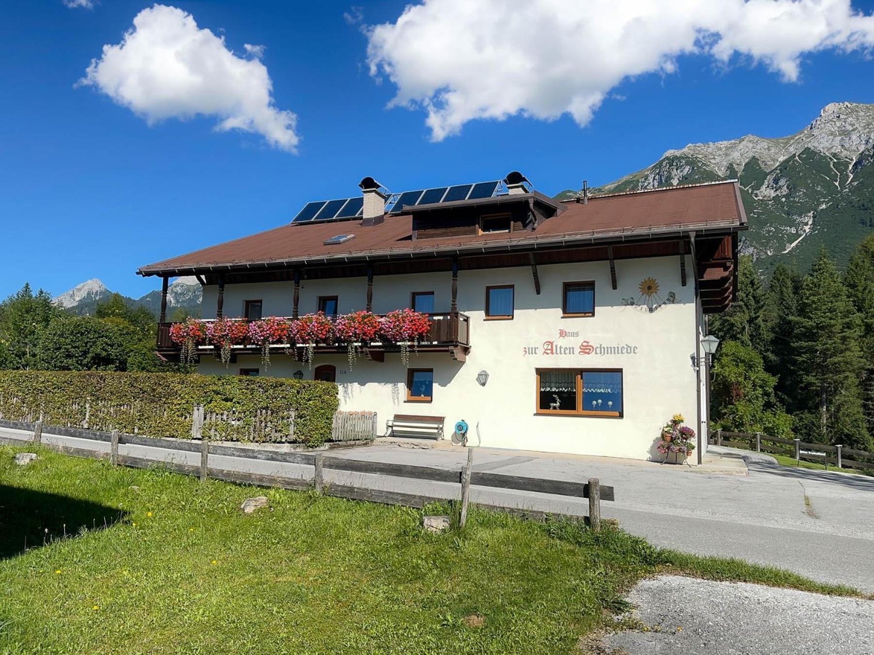 Alte Schmiede Hotell Leutasch Eksteriør bilde